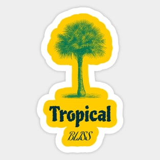 Tropical Bliss Sticker
